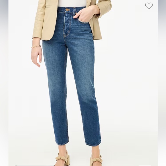 J. Crew Denim - J Crew Premium Edition high rise straight jean